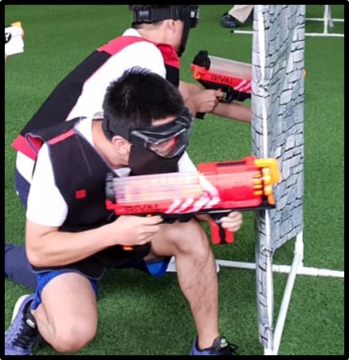 NERF RIVAL Artemis for RIVAL TAG Singapore Team Building